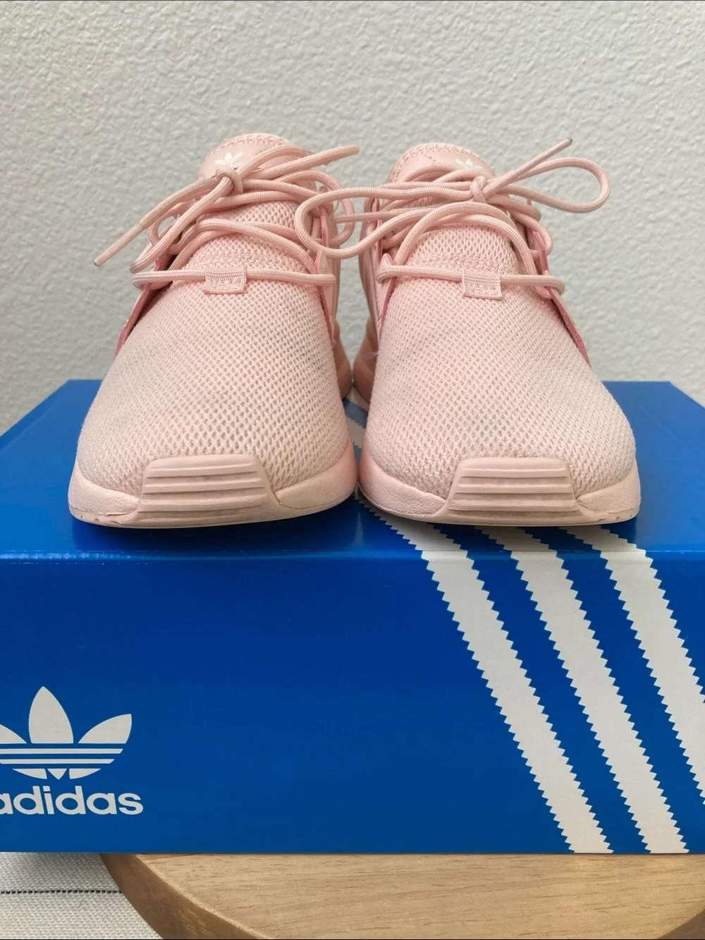 SALE! 50% Off adidas Kids X_PLR C Light Pink Lace-Up Sneakers Size 13.5